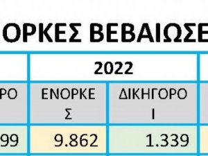 ΝΕΑ ΔΙΚΗΓΟΡΙΚΗ ΥΛΗ 2024 - ΣΤΑΤΙΣΤΙΚΑ ΣΤΟΙΧΕΙΑ